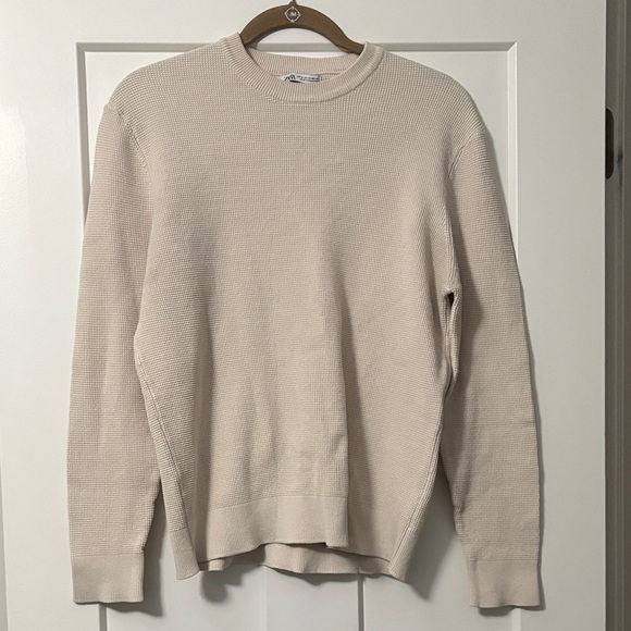 ZARA waffle knit sweater - Picture 1 of 4